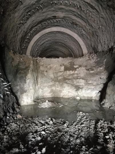 牛头山二号隧道顺利贯通