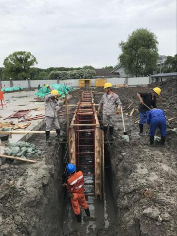 地铁车站地连墙施工第一步——导墙施工